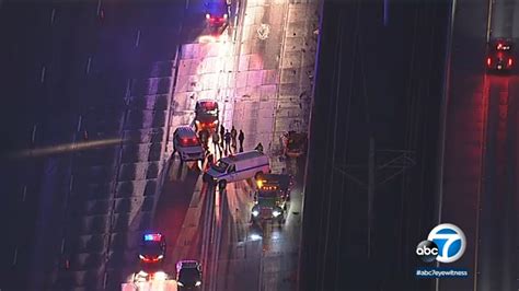 One dead after fiery multi-vehicle crash on Illinois freeway